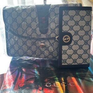 Gucci  Monogram Bag and Wallet